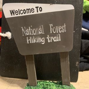 Camping signs decor